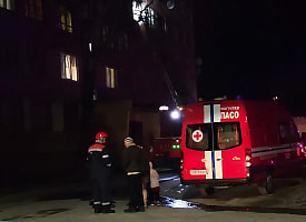 При пожаре в общежитии Могилёва погибла женщина – МЧС спасло почти 20 человек