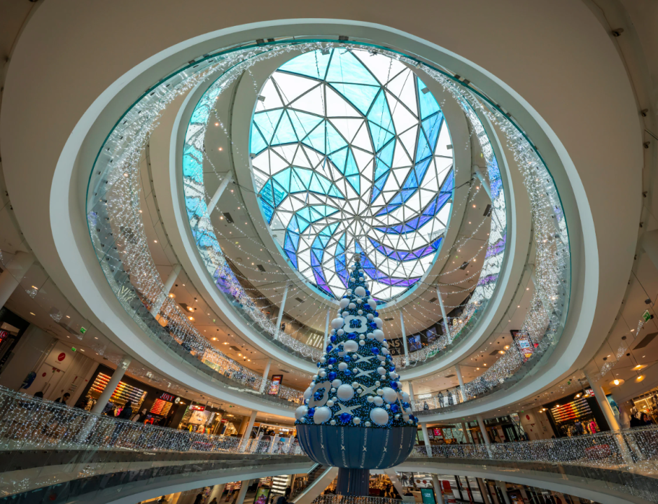 елка-Париж-галерея Лафайет