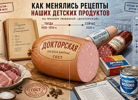 “Докторская” уже не та? Проверили, что осталось от рецептов из детства