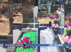 Ели с могил, пили из рюмок и громили кресты. Двое подростков разорили кладбище на Гомельщине