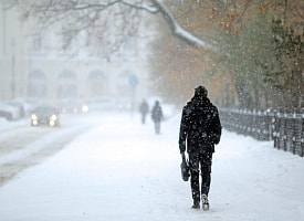 Что со снегом принесет ныряющий циклон в Беларусь? Белгидромет объявил штормовое предупреждение по всей стране