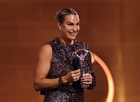 “Спасибо жениху и моей команде”. Арина Соболенко выиграла спортивный “Оскар”