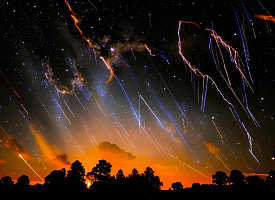 До 18 метеоров в час. Белорусов ждёт первый звездопад этой весны