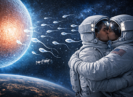 Можно ли зачать в космосе? Учёные объяснили, почему сперматозоиды “теряются в пространстве”