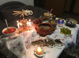 Какие блюда были на колядном столе у наших предков и что они обозначали? Спросили у фольклориста