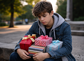 Подросток из Малориты дарил людям подарки – на него завели “уголовку”. За что?