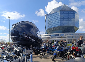 В Минске открывается мотосезон: байкеры проедут по центру города