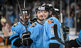 Минское “Динамо”, несмотря на поражение от “Спартака”, гарантировало себе место в плей-офф