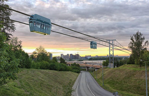 Белорусские инженеры выяснили, как "воздушные трамваи" uST могут улучшить городской транспорт