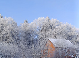 Зима, холода, одинокие дома: январь глазами фотографа Smartpress