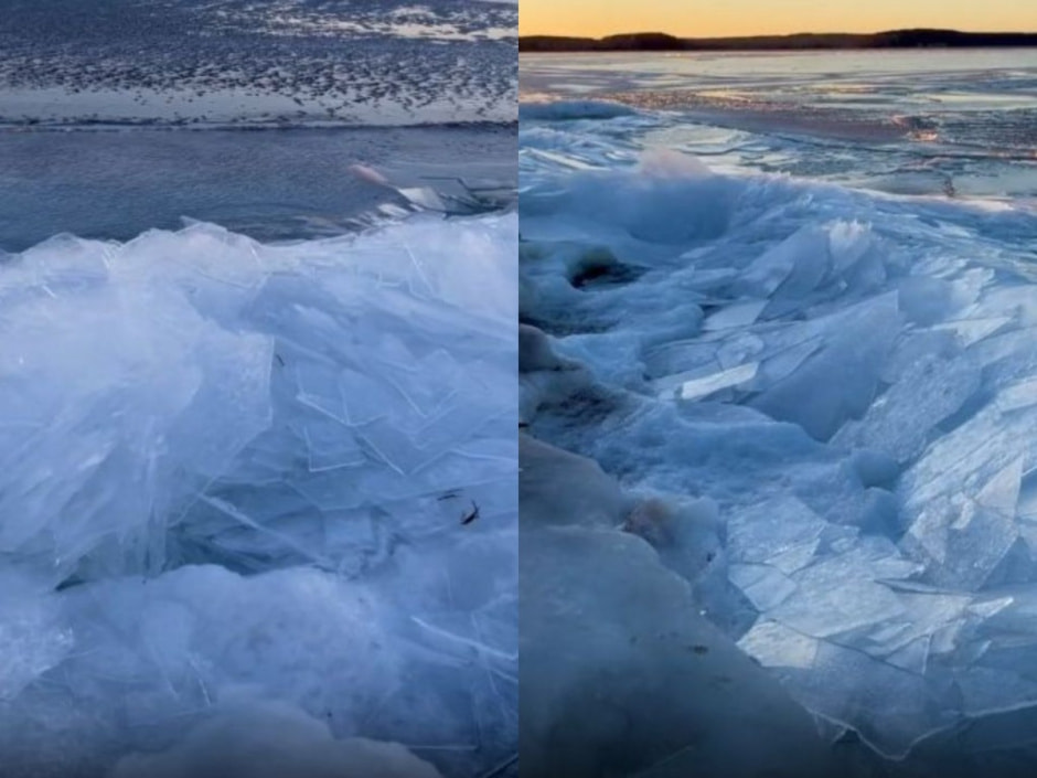 торосы на Минском море