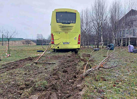 Автобус с 47 белорусами попал в ДТП на юге Польши. Что известно?