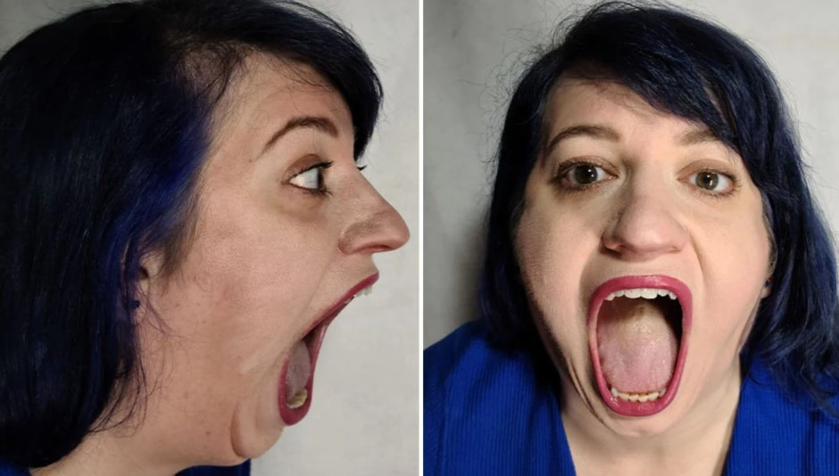 Рот женщины