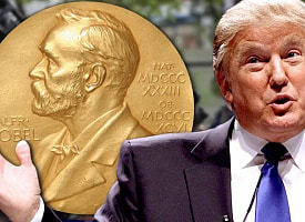 Дональд Трамп получил Нобелевскую премию мира. Но есть нюанс