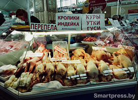 Перепёлки по 40 рублей и куриное филе по 11. Сколько стоит мясо на Комаровке в конце января?