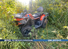 В Гомельском районе квадроцикл врезался в дом – водитель погиб