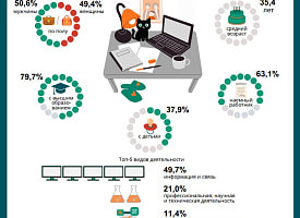Белстат подсчитал, сколько белорусов на самом деле работает удаленно