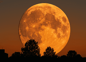 Почему Луна кажется больше у горизонта – и при чем тут наш мозг