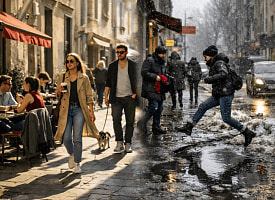 В Европе до +20°С, а в Беларуси “сюрпризы”. “Поединок” и атлантические циклоны пообещали синоптики
