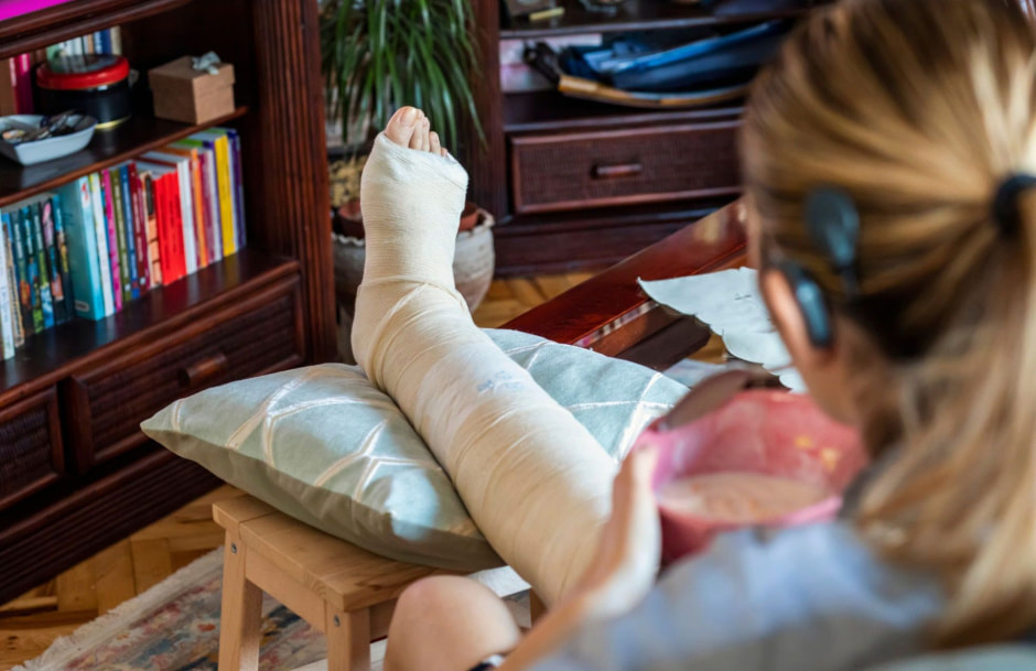 Перелом ноги