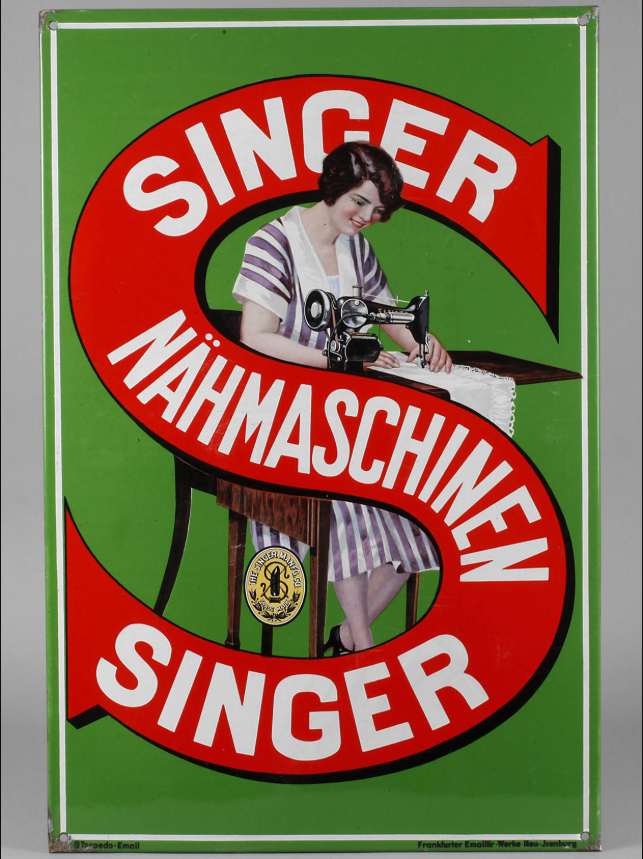 значок Зингер