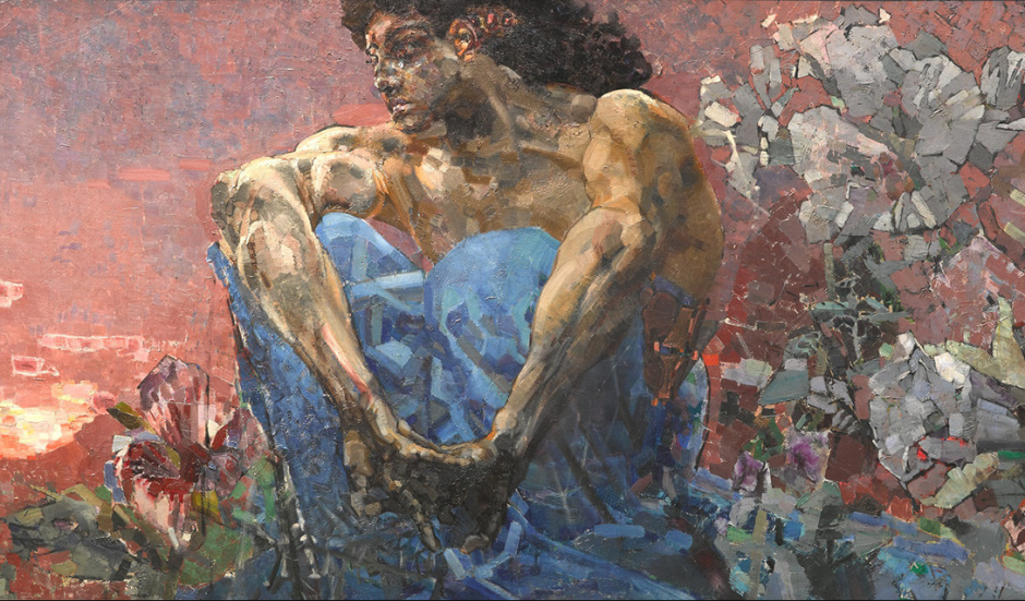 Демон сидящий