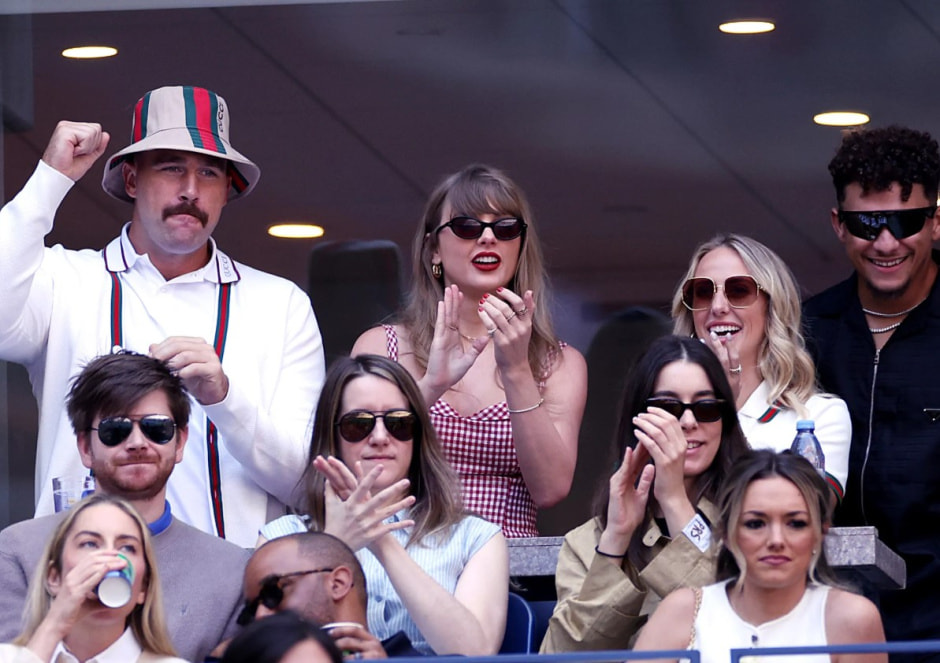 Тейлор Свифт с мужем на US Open