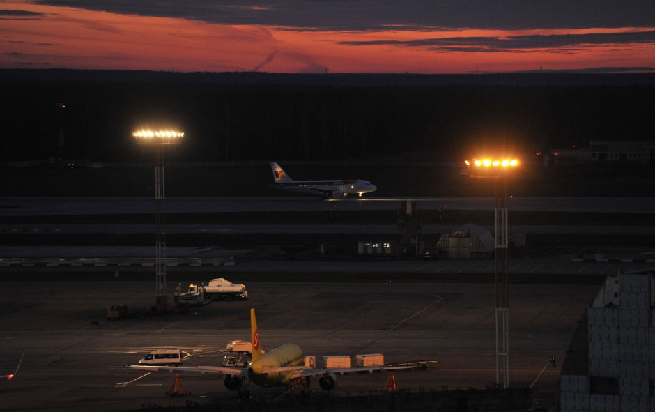 взлетная полоса Домодедово