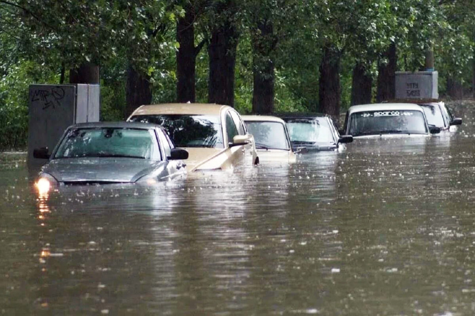 Утонувшие автомобили