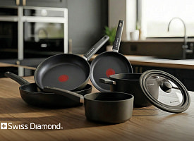 До -70% на посуду Swiss Diamond: как собрать комплект для кухни с выгодой в “Евроопт”