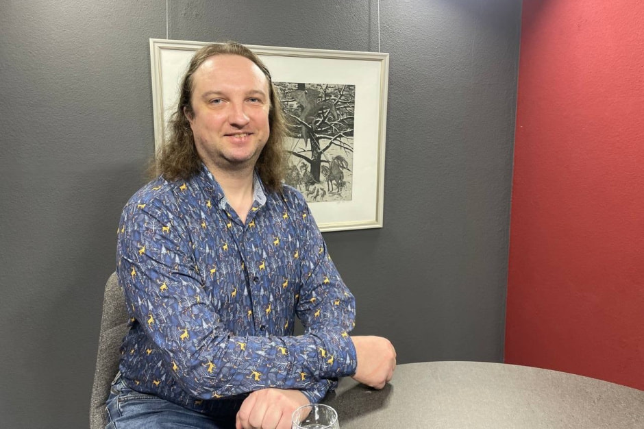 Павел Велигуров старший научный сотрудник Центра по биоресурсам НАН Беларуси.jpg