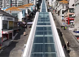 В Китае запустили самый длинный городской эскалатор в мире – почти на 1000 метров