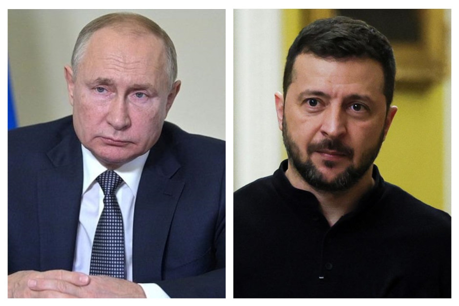 путин и зеленский