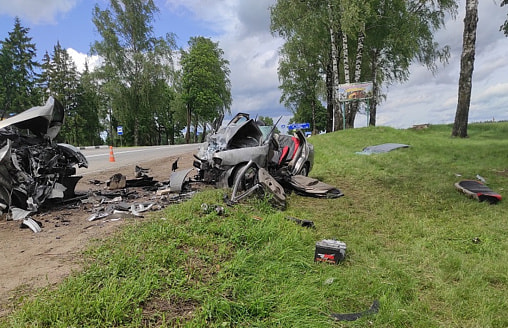 Выехал на встречную полосу на скорости 133 км/ч: под Витебском погиб ребенок