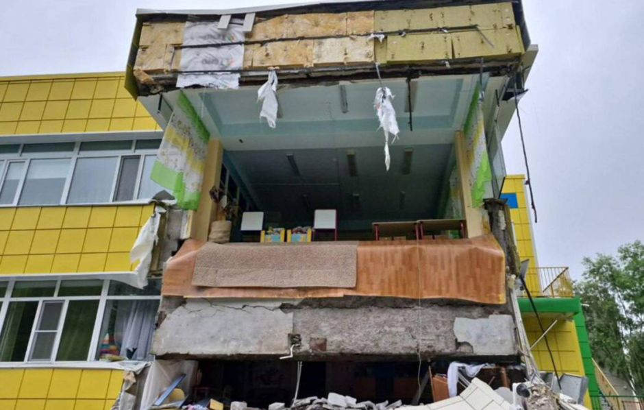 Камчатка, разрушенное здание