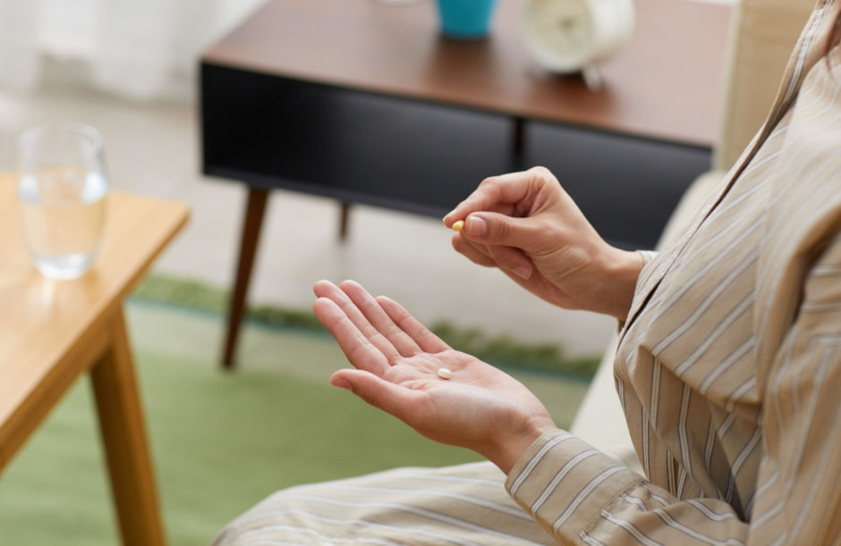 Прием витаминов