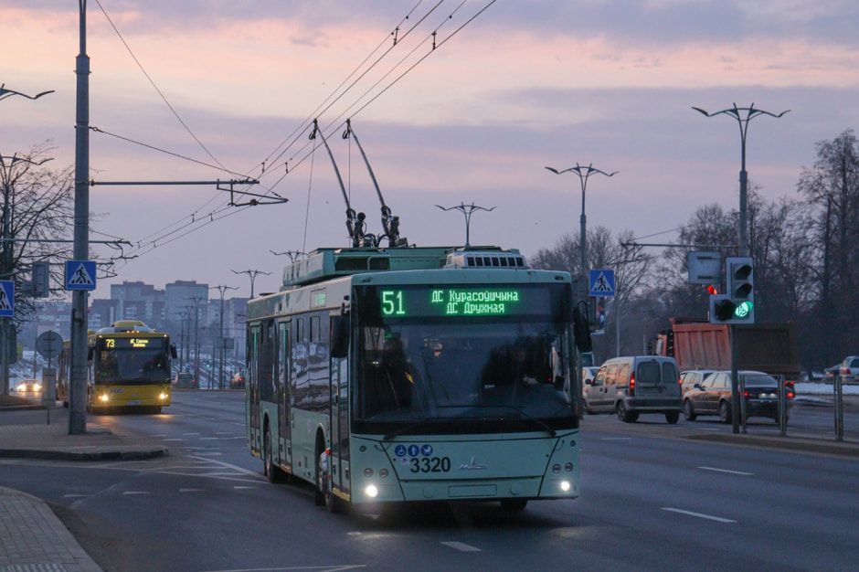 троллейбус в Минске