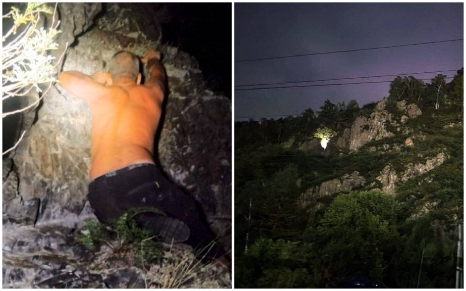 Белорус провисел четыре часа на горе Иткая на Алтае, прежде чем его спасли.jpg