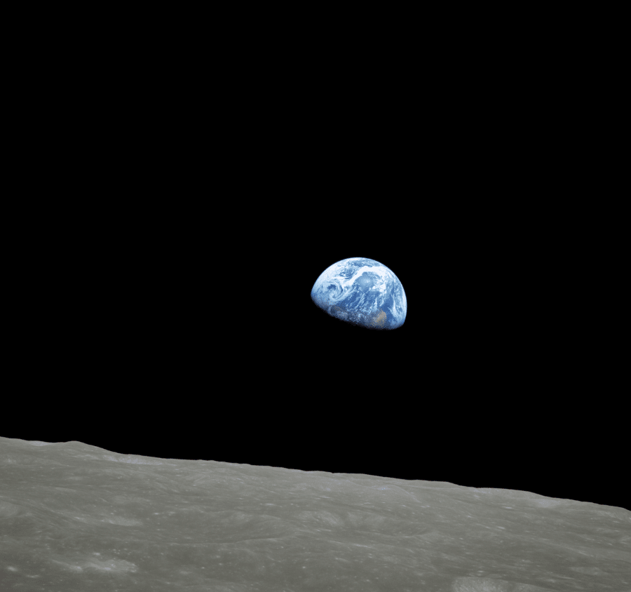 Earthrise 1968 Apollo 8