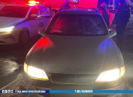 В Минске пьяный водитель сбил пешехода, а его нетрезвый пассажир сел за руль и попытался уехать