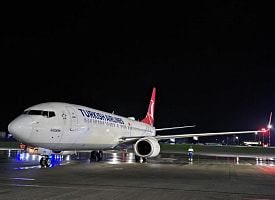 Первый рейс Turkish Airlines после четырехлетнего перерыва прибыл в Минск