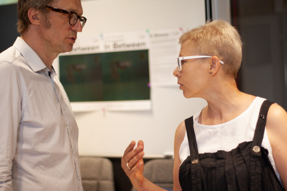 Художник Татьяна Радивилко и ее муж скульптор Константин Селиханов..jpg