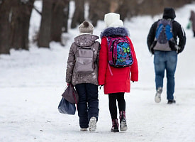 “Пусть будет воспоминание” – Белорусы рассказали в Threads, почему (не) отправили детей в школу при -25°С