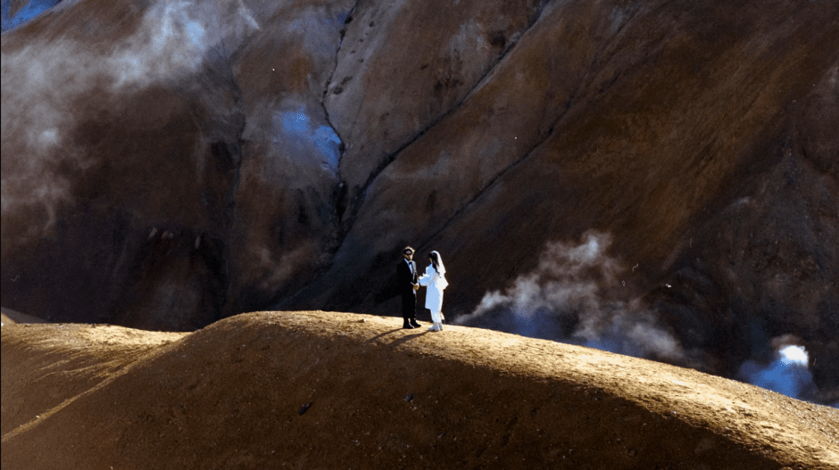 свадьба на ирландском высокогорье