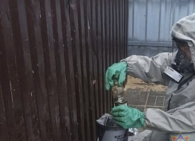 У мусорных баков в Гомеле оставили банку с 264 граммами ртути