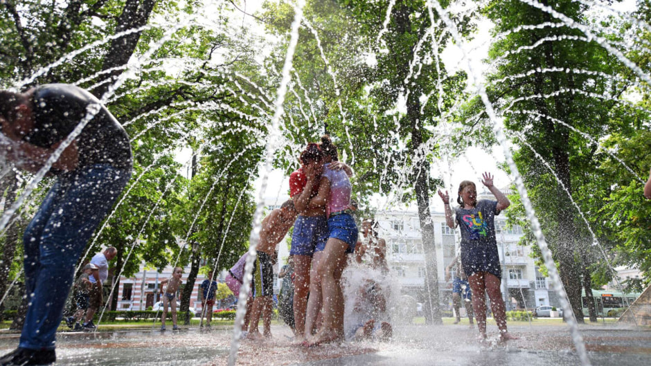 Жаркое лето