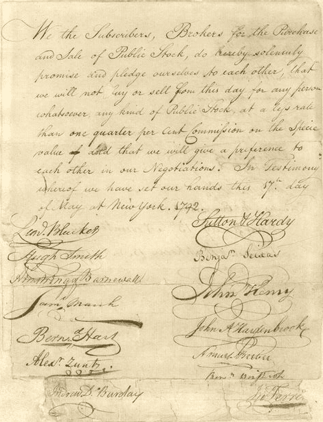 Как 24 брокера под деревом создали Уолл-стрит Как 24 брокера под деревом создали Уолл-стрит