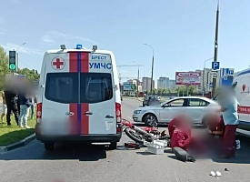 В Бресте в ДТП с автомобилем МАЗ погиб 16-летний мотоциклист