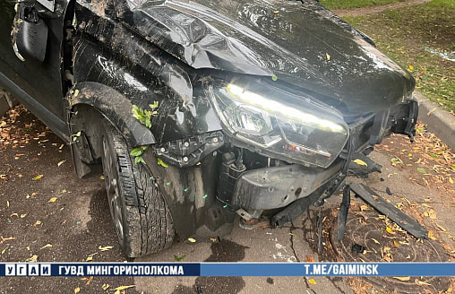 В Минске водитель умер после ДТП: ему стало плохо за рулем