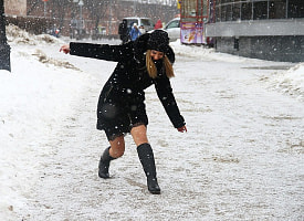 До -9°С. Белгидромет выписал штормовое предупреждение для всей Беларуси